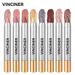 VINCINER Eyeshadow Waterproof Natural Long-lasting Smudge Matte Highlight Stick Multi-functional Makeup_voghion.com
