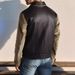 2024 Autumn Winter PU Leather Patchwork Baseball Fashion Trend Men's Jacket Retro_voghion.com
