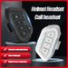 Auriculares inalámbricos LX2 para casco de motocicleta, totalmente impermeables, con Bluetooth 5.3_voghion.com