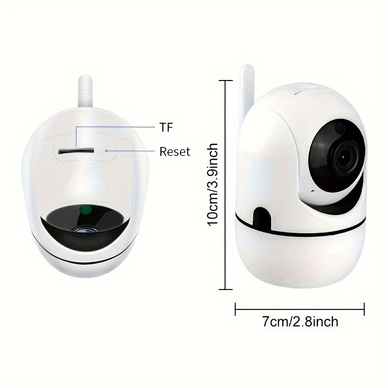 High Definition 1080P Wireless Security Camera, With AI Intelligent Humanoid Tracking And Motion Detection Functions, Support 2.4G Alarm Push,_voghion.com