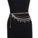 Club style publicity pearl chain mix and match multi-layer waist chain_voghion.com