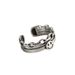 Double layered smiling face opening internet celebrity Instagram trendy fashion niche design, index finger tail ring,_voghion.com