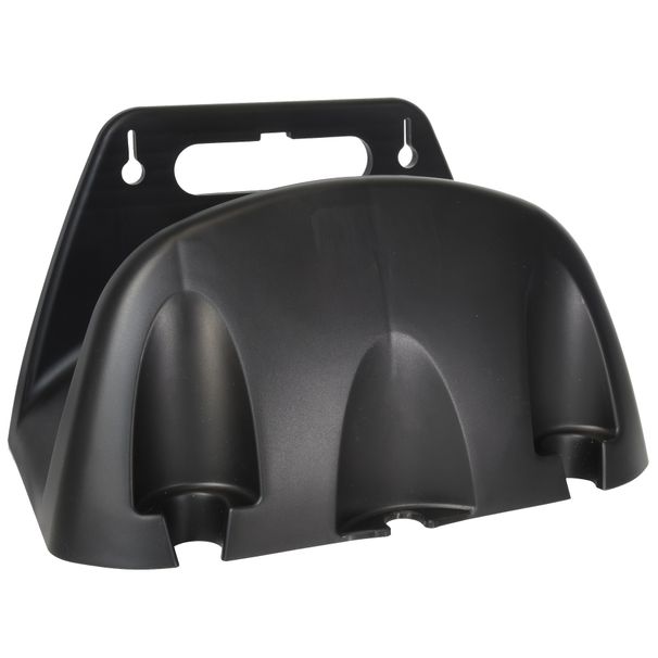 1 Stück rostfreier Kunststoff-Gartenschlauchhalter – Wandmontage, platzsparender Schlauchhalter für den Außenbereich_voghion.com