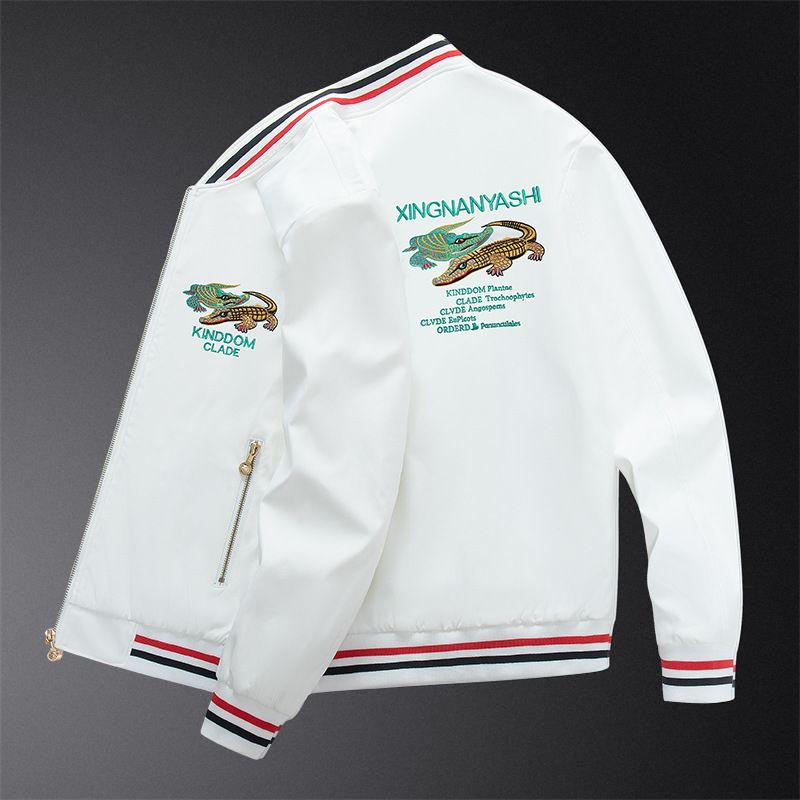 Herbst und Winter Herren China-Chic Trendy Baseball Jacke Bestickte Jugend Mode Casual Top_voghion.com