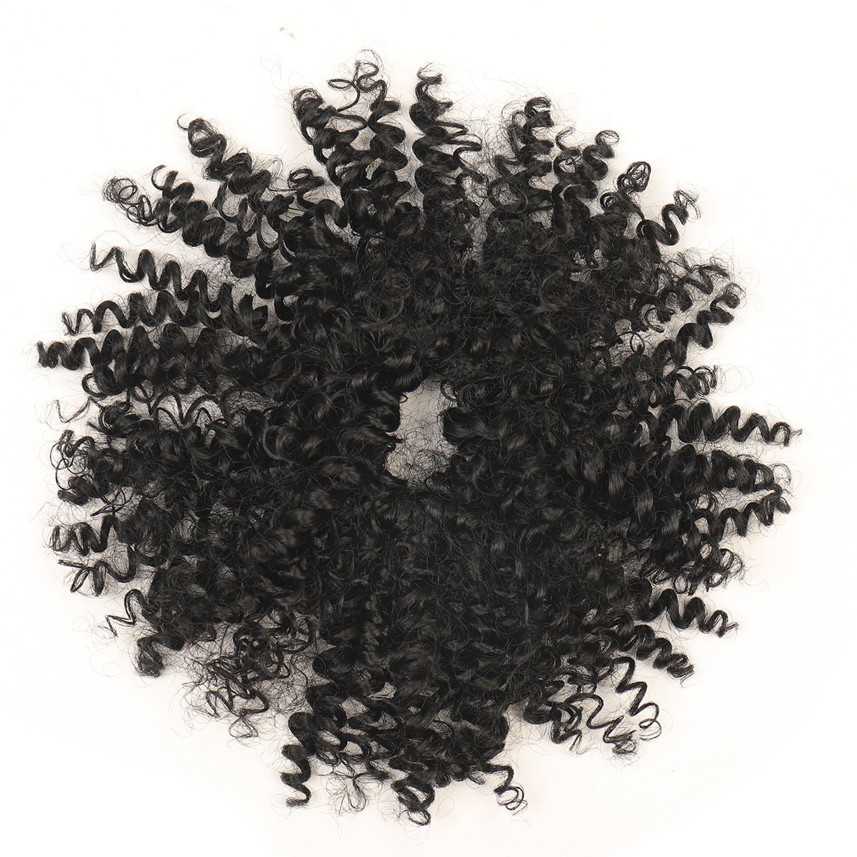 parukas kruvi väike lokkis parukas juuste rõngas juuksed krunn juuksekott kõrge temperatuuriga siidist parukas Aafrika juuste rõngaskaunistus_voghion.com