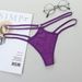 2025d New Transparent Sexy Bikini Thin Strap Hollow Triangle Low Waist Women's Panties 1001_voghion.com