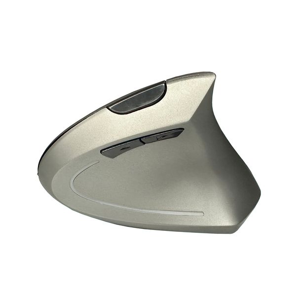 Nuovo mouse wireless 2.4G verticale mouse sano batteria esterna 6D design computer ufficio spot fornitura_voghion.com