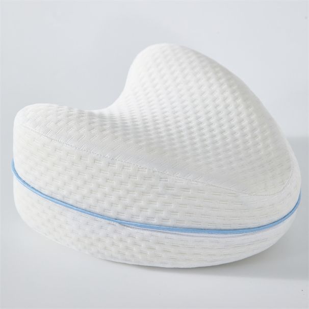 Cuscino per le cosce in memory foam a forma di cuore: supporto traspirante e rinfrescante per adulti e bambini, comfort ortopedico per chi dorme di lato e in gravidanza_voghion.com