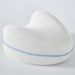 Cuscino per le cosce in memory foam a forma di cuore: supporto traspirante e rinfrescante per adulti e bambini, comfort ortopedico per chi dorme di lato e in gravidanza_voghion.com