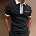 Herrenbekleidung Herrenmode Revers Mode Schlanke Tasche Herren T-Shirt Poloshirt_voghion.com