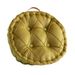 Foldable Round Floor Cushion – Thick PP Cotton Filled, Hand-Carry Design, Nordic Style For Sofa, Window Seat & Lounge (Blue/Green/Pink/Yellow, 40cm)_voghion.com