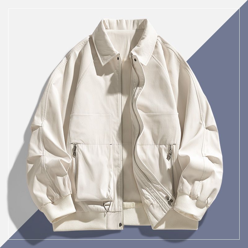Spring And Summer 2025 Denim Jacket Men's Loose Casual Outerwear Group Purchase_voghion.com