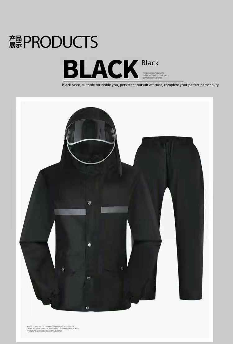 Regenmantel-Set Großhandel für Reinigungskräfte_voghion.com