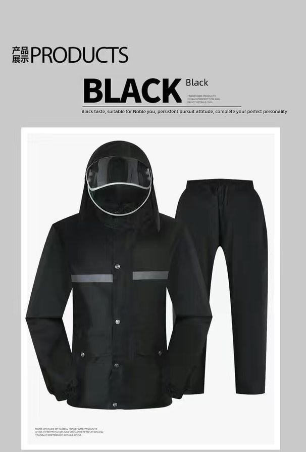 Regenmantel-Set Großhandel für Reinigungskräfte_voghion.com