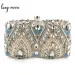 Designer Dia Rhinestone Clutch S Exquisite Female Clutches Pearls Beaded Chain Handbags Wedding Purse Shouler Zd1234_voghion.com