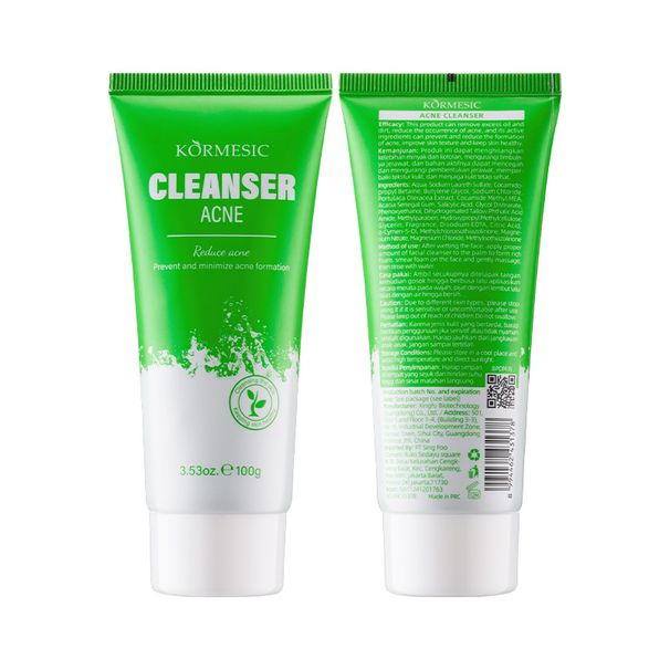 KORMESIC Acne Cleansing 100g Płyn do mycia twarzy_voghion.com