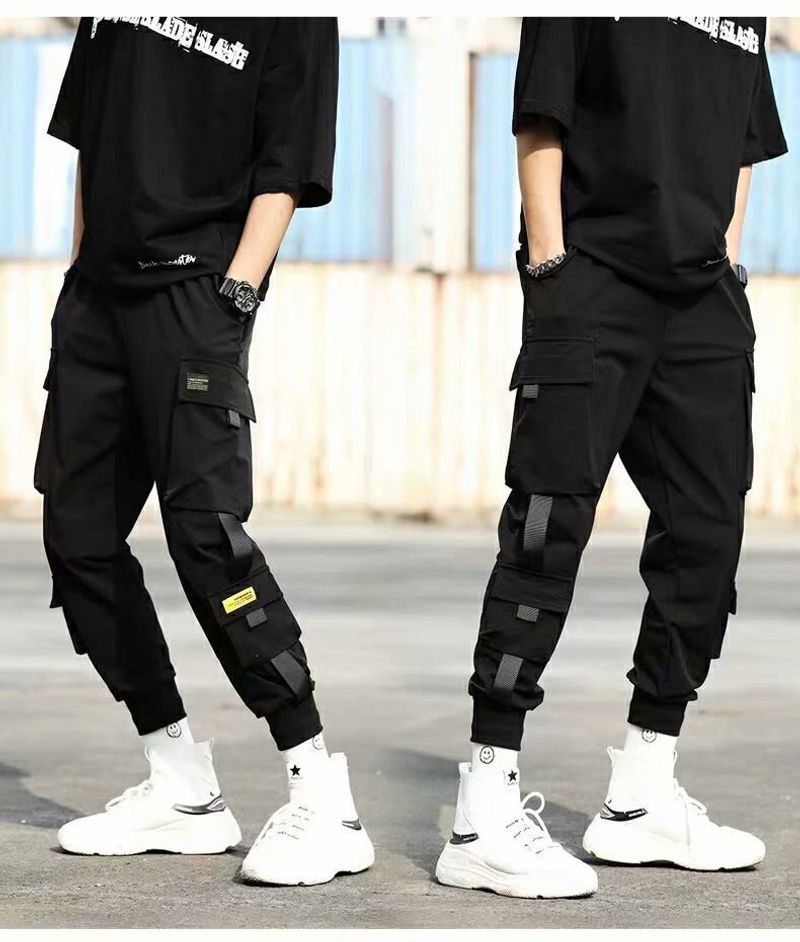 Kledingoverall Mode Marke ett Trend Haren Herren Casual cargobroek_voghion.com