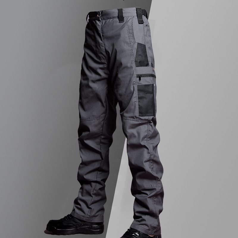 Meeste rõivad must ja hall tööstusversioon Assault Jacket Tactical Top kevadel ja sügisel õhuke pendeldamiseks mõeldud õues kasutatav tuulejope_voghion.com