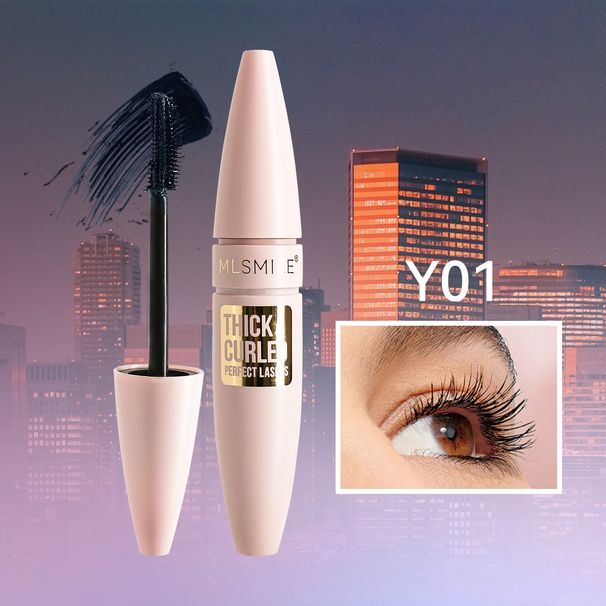 Long Thick Curl Waterproof Sweatproof Smudge-proof Colorful Quick-dry Mascara_voghion.com