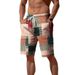 Unbeatable Quality Unbeatable Quality 2024 New Summer Breathable Hawaiian Beach Pants 3D Printed Checkered Pattern Men's Shorts_voghion.com