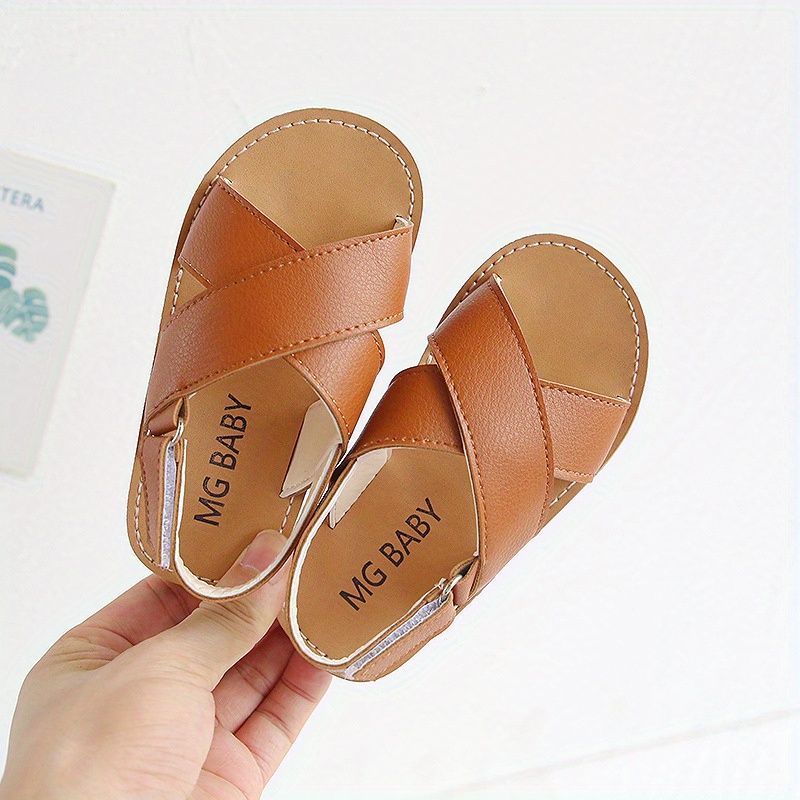 Unisex Kid's Trendy Sandals, Comfy Non Slip Open Toe Breathable Shoes For Boy's & Girl's Outdoor Activities_voghion.com