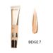 Long-Lasting Liquid Foundation - Golden Tube, Full Coverage & Transfer-Proof, Universal Shade For All Skin Tones_voghion.com