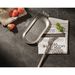 Stainless Steel Ins Oval Simple Creative Tableware Towel Plate Dish Japanese Style Jewelry Tray_voghion.com