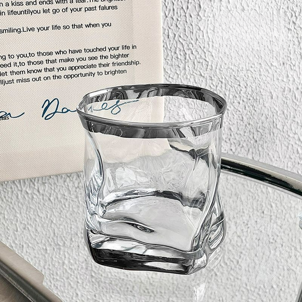 Holmegaard Art Glass Toothbrush Cup - Handmade Twist Design For Modern Bathrooms
_voghion.com