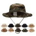 Mode Neue Taktische Camouflage Boonie Hut Männer Eimer Hüte Jagd Wandern Outdoor Camo Sun Caps Panama Sommer Kappe_voghion.com