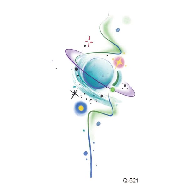 Q 521-560 Small fresh waterproof tattoo sticker set any combination_voghion.com