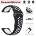 22 mm Silikonarmband für Xiaomi Redmi Watch 5 Active/5 Lite, weiches, belüftetes Sportarmband für Redmi Watch 3 Active/3 Lite_voghion.com