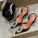 2025 Spring Buckle Toe Sandals, Pointed Cutout Sandals For A New Generation Of Socialites_voghion.com