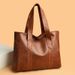 2023 New Trendy Simple Versatile Large Capacity Mom Shoulder Fashion Tote Women's Bag_voghion.com