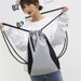 Basketball Bundle Pocket Outdoor Sports Drawstring Backpack Women's Multi-function Large-capacity Fitness Bag_voghion.com