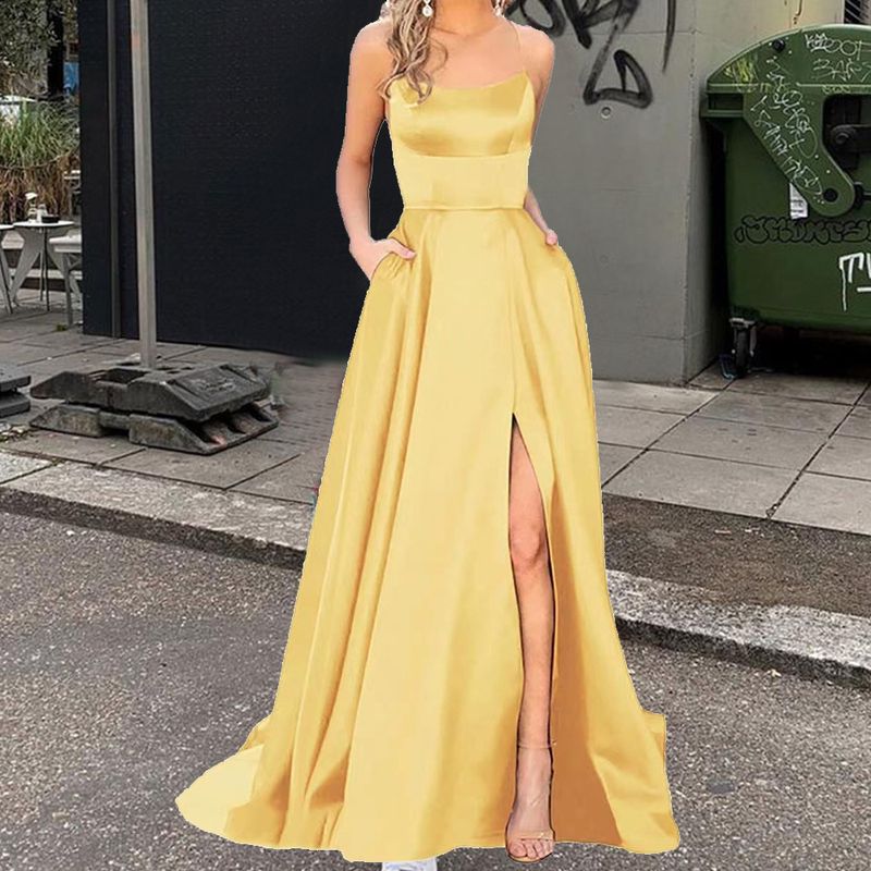 Damenbekleidung Langes Kleid Schlankmachendes trägerloses Bestie-Abendkleid_voghion.com