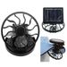 Ruixingst Portable Electric Solar Powered Cooling Fan Clip-on Table Travel Mini Air Cooler_voghion.com