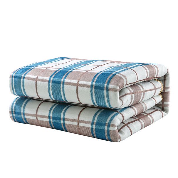 Manta eléctrica térmica de tela no tejida, con más de 5 niveles de calor, tamaño individual/doble (de 150 x 70 cm a 200 x 180 cm), control inteligente y manual._voghion.com