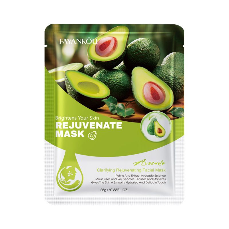 All inglise FAYANKOU Avocado Clarifying&Rejuvenating Moisturizing näomask_voghion.com