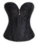 Korse Kaynak Çapraz Kaynak Fermuarlı Gelinlik Taban Bel-kapalı Göğüs Vücut Şekillendirici Saray Korse_voghion.com