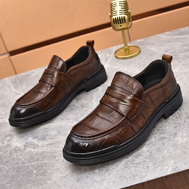 ShoeGlobe Herrenschuhe im britischen Stil, Business-Schuhe für Trauzeugen, schwarze, formelle Schuhe mit weicher Sohle, Sommer- und Freizeitschuhe aus Leder, Hochzeitsschuhe für Herren_voghion.com
