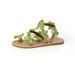 large size flat-bottomed toe colored sandals women's outerwear flower decoration beach sandals and slippers_voghion.com
