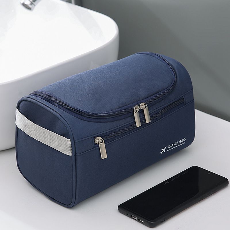 FUDEAM Polyester Männer Business Tragbare Aufbewahrungstasche Toilettenartikel Organizer Frauen Reisen Kosmetiktasche Hängende Wasserdichte Waschbeutel_voghion.com