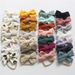 Baby Muslin Cotton Gauze Bow Hair Headband Accessories Baby 100 Days Old Super Soft Nylon Male_voghion.com