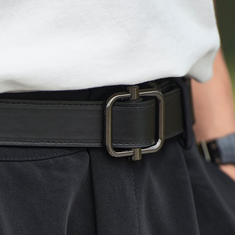 Cintura retrò senza fori da uomo, cintura senza fori, cintura jeans, personalità_voghion.com