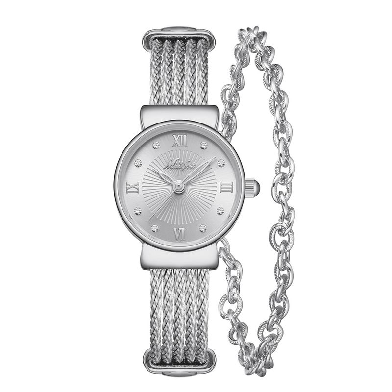 Reloj para mujer de alta gama, pulsera sencilla, reloj retro para mujer, genuino nicho_voghion.com