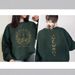 Sweatshirt - City Of Starlight Print, Cozy Oversized Pullover, Soft Polyester Blend, Unisex Casual Long Sleeve Top_voghion.com