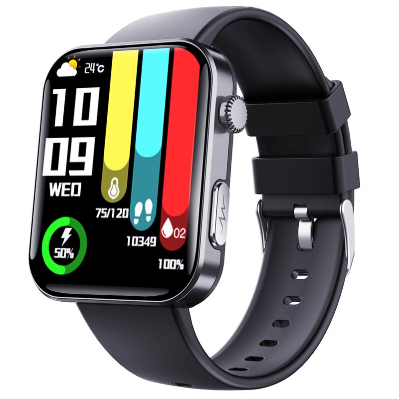 Ceasuri inteligente F310 ECG de calitate medicală, acid uric, glucoză din sânge, evaluarea riscurilor, ceas inteligent, oxigen din sânge, microexamen fizic_voghion.com