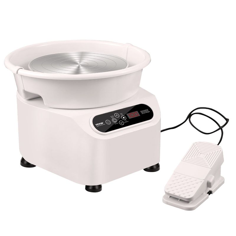 Pottery Wheel, Direct Drive Ceramic Wheel with Shaping Tools for DIY Art Craft, 11 inch Pottery Forming Machine, 450W Electric Wheel for Pottery with _voghion.com