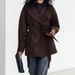 Retro Brown Suede Jacket Lace Up Coat Women's Design Sense Temperament Fashion 2025 Autumn And Winter New Style_voghion.com