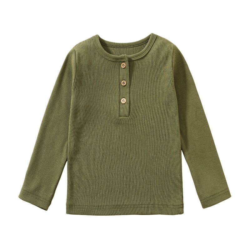Roupas infantis, camisetas de manga comprida, tops, roupas infantis, camisas de bebê, roupas de primavera e outono_voghion.com